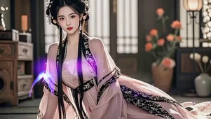 古风汉服深闺美女