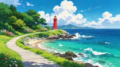 海边的灯塔