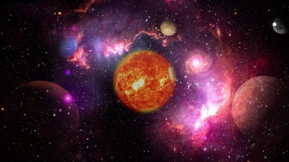 宇宙星云 太阳系 科幻动态壁纸 动态壁纸下载 元气壁纸