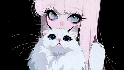 Pink & White