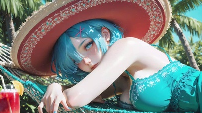 夏日度假-蕾姆