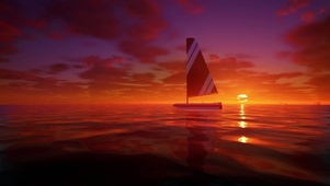 海上帆船