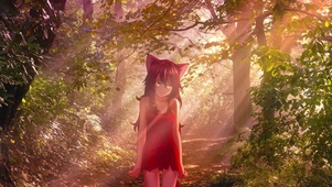 红衣小女孩
