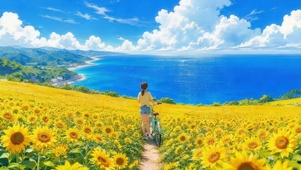 花海女孩