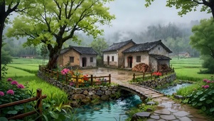 雨天的人家
