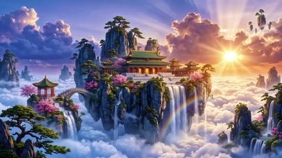 云海仙山金阳宫