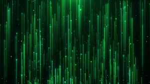 绿色治愈护眼线条