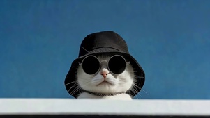 酷酷的猫咪