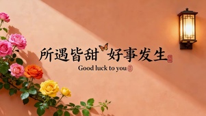 所遇皆甜 好事发生