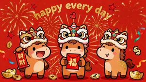 喜庆马年