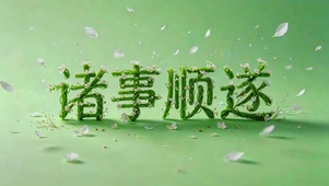 花瓣环绕，诸事顺遂