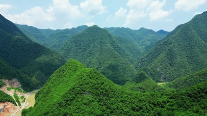 绿色青山
