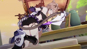 可爱长腿美少女