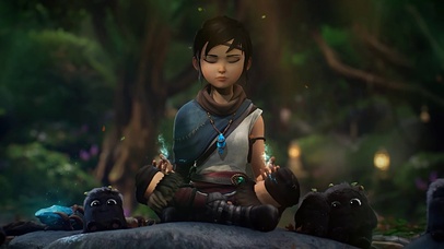 精神之桥 修行女孩