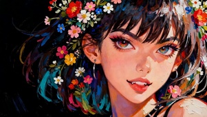可爱女孩