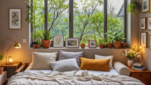 【雨景】卧室外的雨