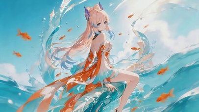 治愈海洋女孩