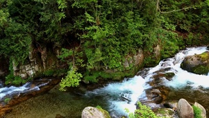 山涧溪流
