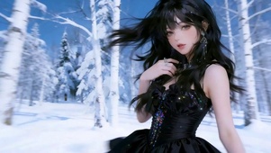 白昼雪境