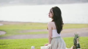 唯美萝莉背影