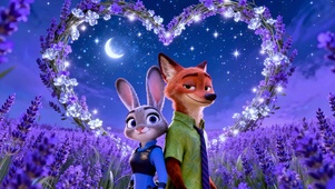 月下薰衣草田朱迪兔尼克狐