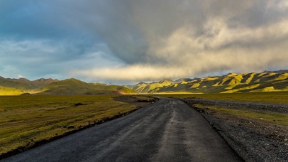 唯美草原公路
