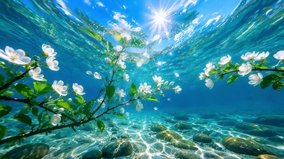 镜花水月 