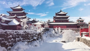古风雪景