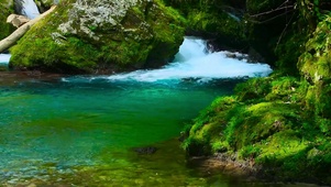 绝美风景-小河流水
