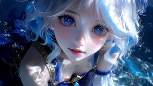 唯美治愈美少女