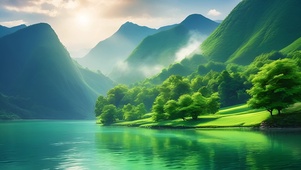 山水美景