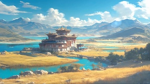 阳光高山湖畔特色建筑