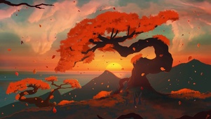 夕阳