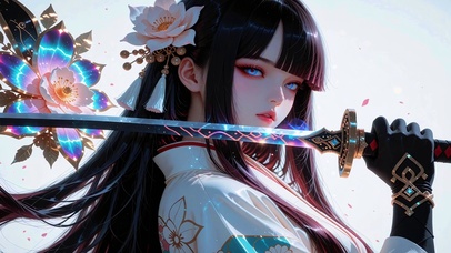 武侠风美女壁纸