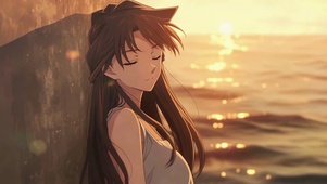 海边日落毛利兰