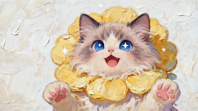 复古油画猫猫