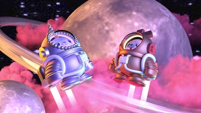 海豹良小宝与粉米花·遨游太空