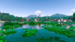 西湖夏景
