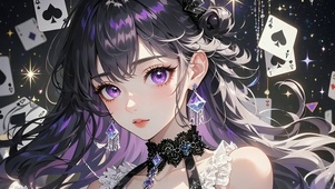 紫瞳少女・牌境