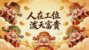 人在工位 泼天富贵