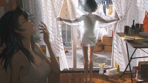 晴朗的早晨
