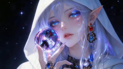 精灵魔法球女孩