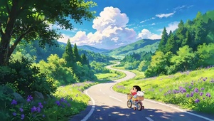 山径骑行小新