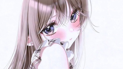半掩少女心