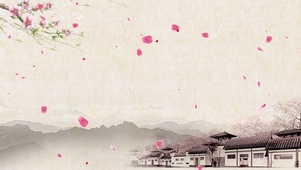 落花人独立，微雨燕双飞