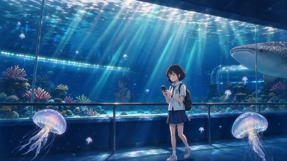 动漫少女·水族馆奇遇（一）