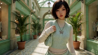 植物园美女(无缝)