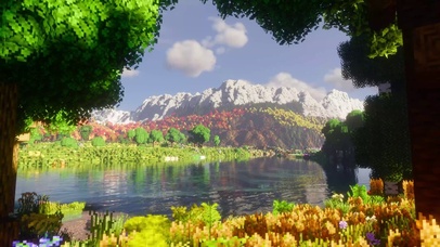 我的世界像素风景