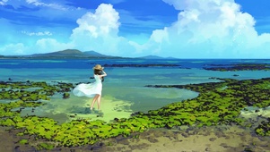 海边少女
