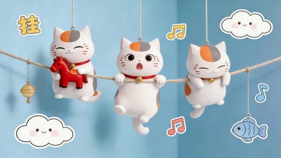 顽皮的猫咪